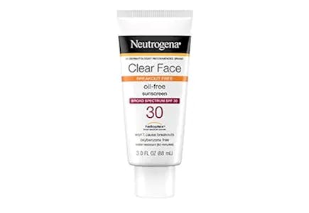 Neutrogena Clear Face Liquid Sunscreen