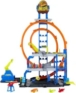 Hot Wheels Mega Loop Garage Playset