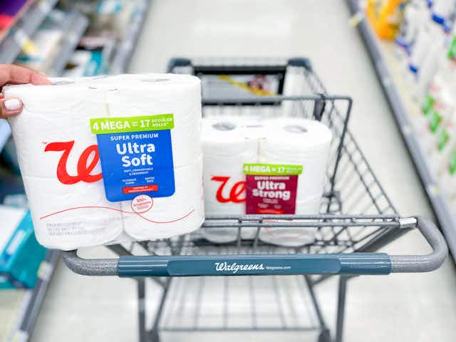 Walgreens Toilet Paper, Only $1.99 for a 4-Pack card image