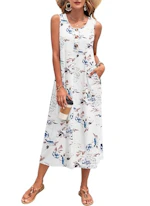 Women's Casual Summer Floral Dress