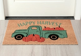 Will Sell Out — $3.49 Fall Doormat at Walmart card image