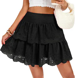 Women's Pleated Mini Skirt
