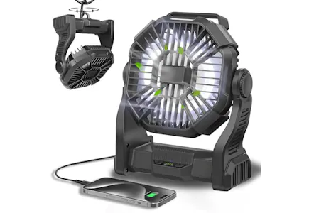 Rechargeable Camping Fan