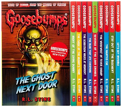 Scholastic Goosebumps Book Set