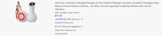 Amazon Lymphatic Drainage Massager 2026