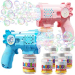 Bubble Gun Machine 2-Pack