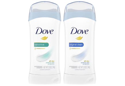 2 Dove Deodorants