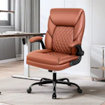 Ergonomic Faux Leather Office Chair