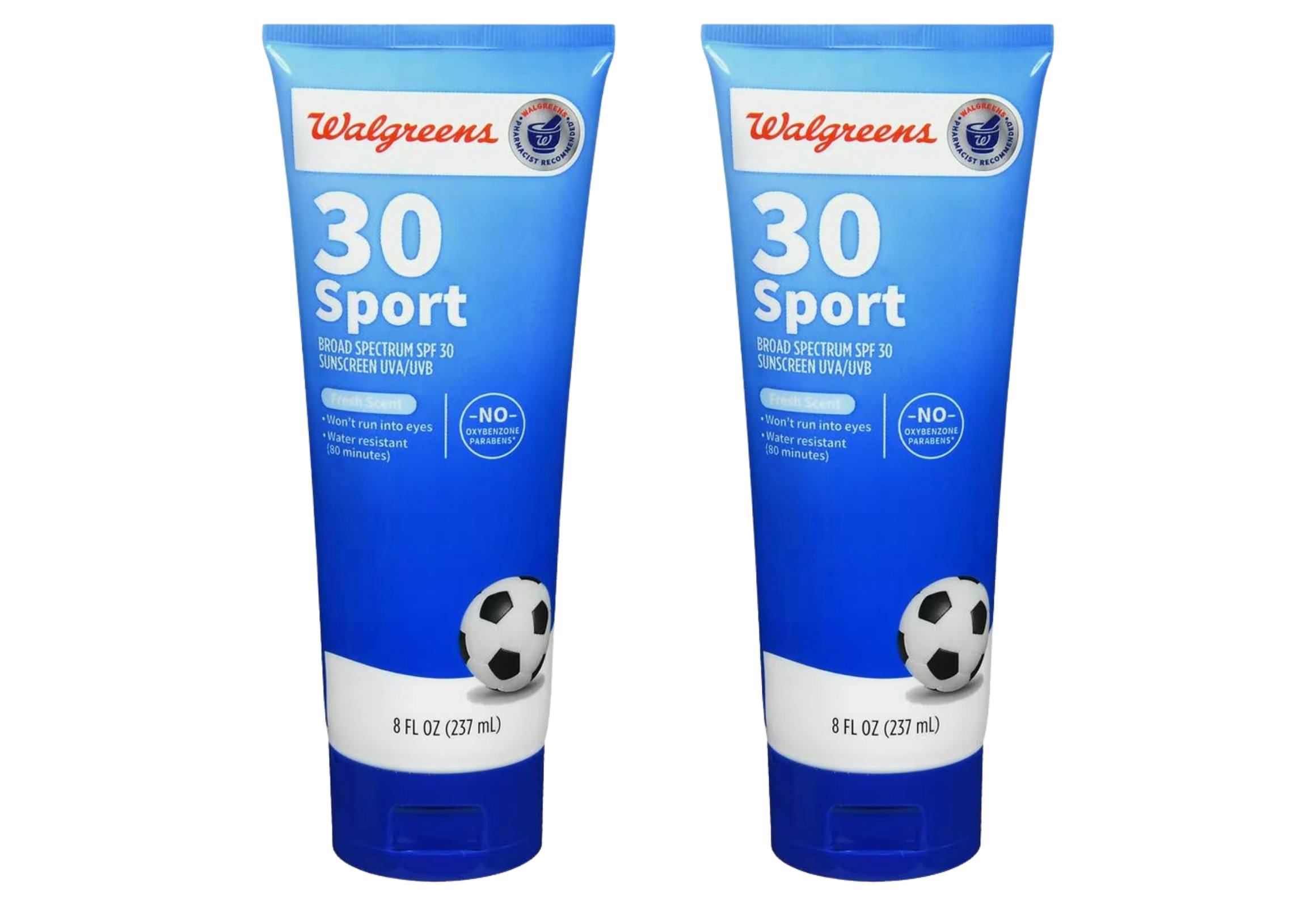 2 Walgreens Sunscreens