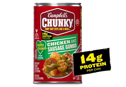 2 Campbell's Chunky Soup Cans