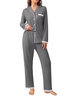 Ekouaer Women's Pajama Set