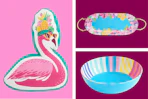 3 Outdoor Oasis deals: throw pillow and dinnerware