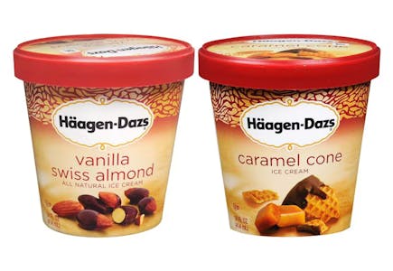 2 Haagen-Dazs Pints