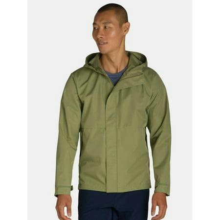 Ozark Trail Men's Hooded Rain Jacket