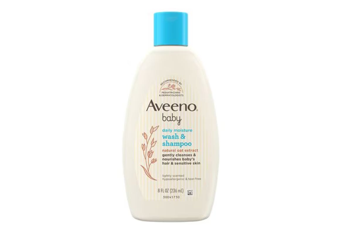 2 Aveeno Baby Body Washes