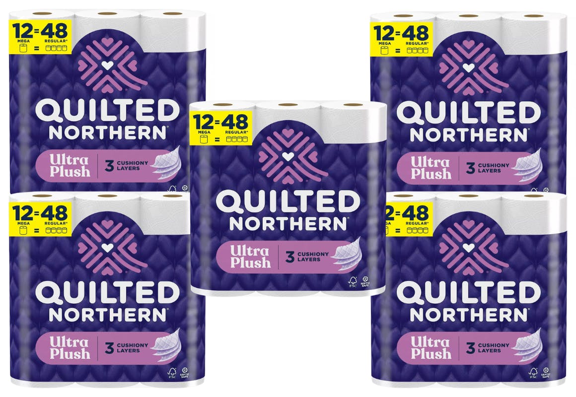 5 Quilted Northern Toilet Paper Packs
