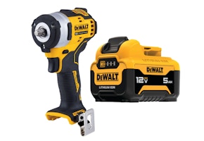 1 Dewalt Impact Wrench + 1 Battery