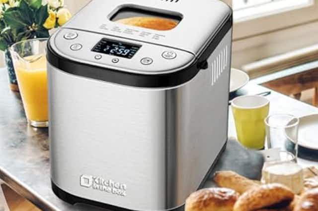 Bread Maker Machine, Just $80 on Amazon (Reg. $130) card image