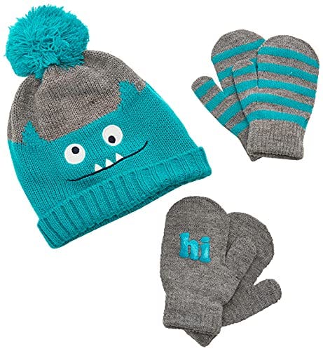 Kids' Hat and Mitten Set