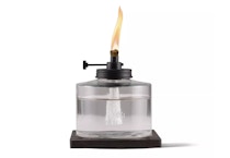 Tiki Tabletop Oil Lamp