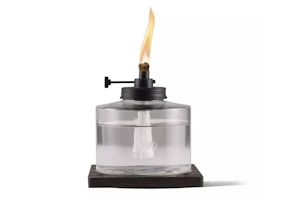 Tiki Tabletop Oil Lamp