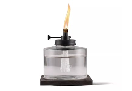 Tiki Tabletop Oil Lamp