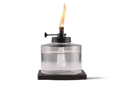 Tiki Tabletop Oil Lamp