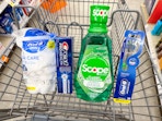 crest and oral-b products in walgreens cart