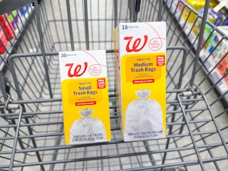 walgreens brand trash bags