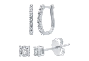 Yes, Please Diamond Earring Set