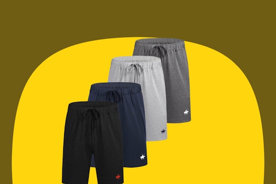  Pacific Polo Club Men's Shorts 4-Pack, Only $24.99 Shipped