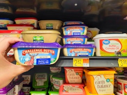 walmart challenge butter hand holding