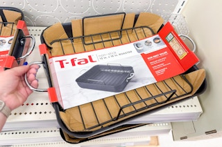 t-fal roaster sitting on a target shelf