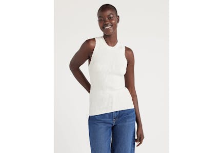 Free Assembly Women’s Sleeveless Sweater