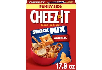 2 Cheez-It Snack Mix Boxes