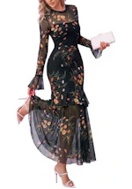 BTFBM Wedding Guest Maxi Dress