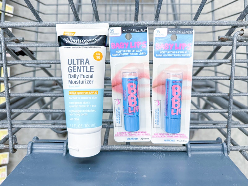 neutrogena moisturizer and maybelline baby lips walgreens