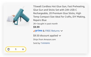 hot glue gun