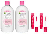 2 Garnier + 2 NYX Products