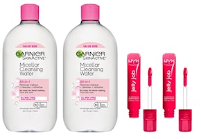 2 Garnier + 2 NYX Products