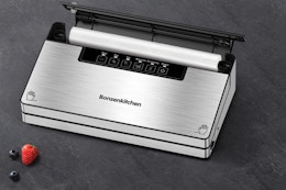 Vacuum Sealer With Bag Roll, Just $29.99 on Amazon (Reg. $79.99) card image