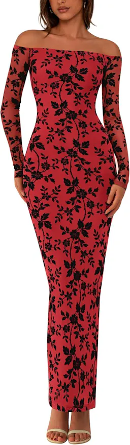 PRETTYGARDEN Women's Maxi Dress