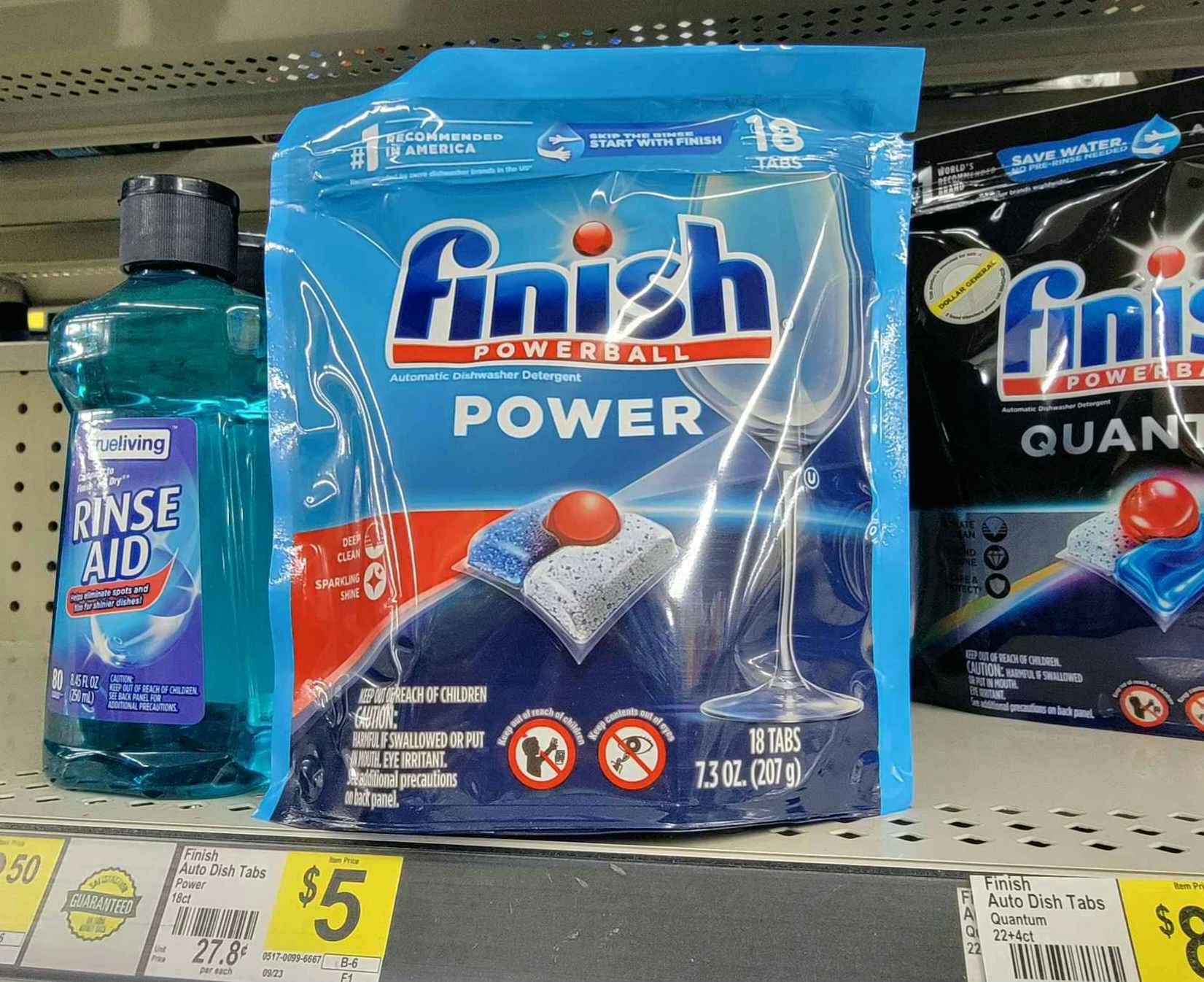 Finish Dishwasher Detergent Tablets, Only 2 at Dollar General The Krazy Coupon Lady