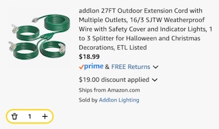 ext cord cart