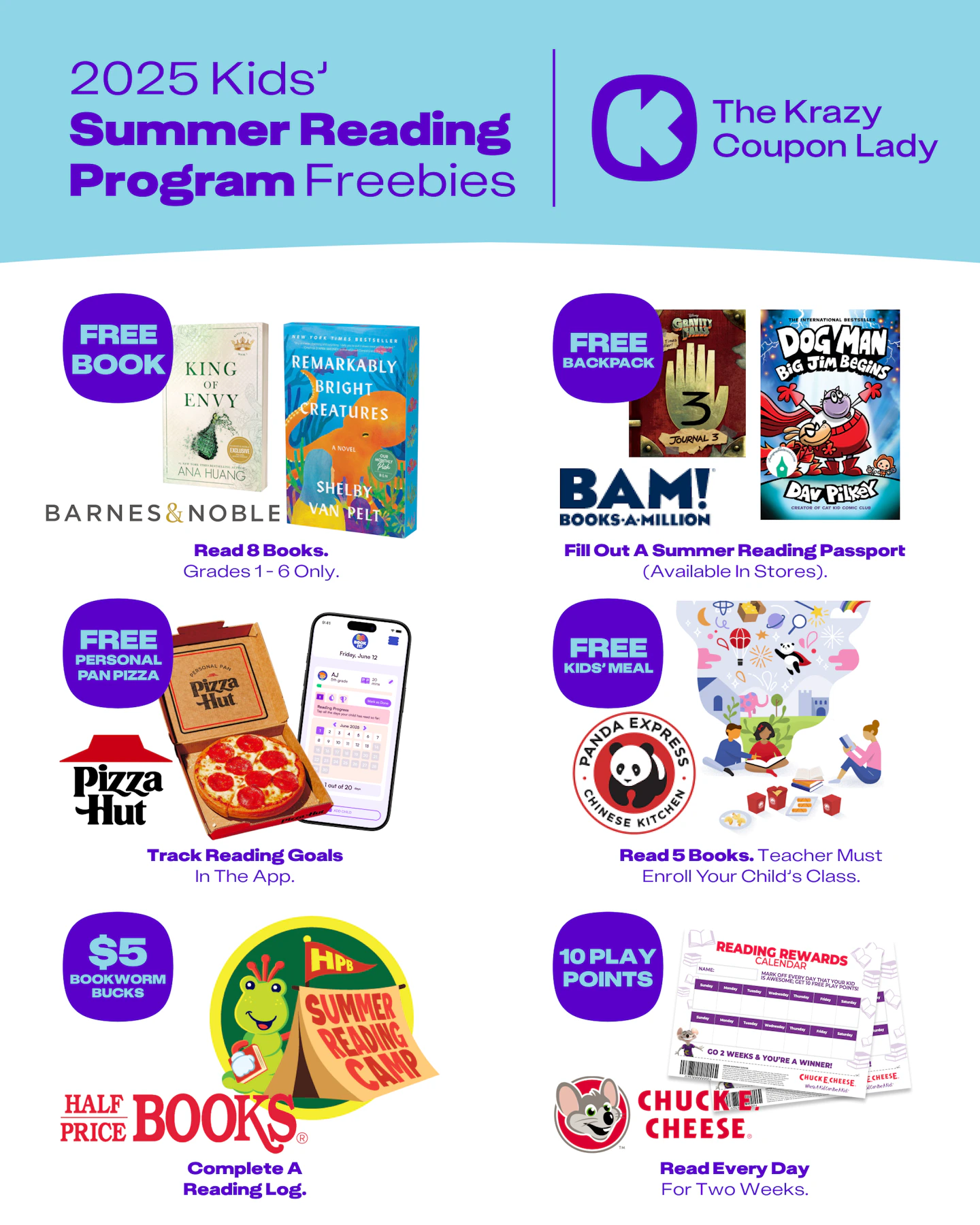 Best Summer Reading Programs (2025): Pizza Hut Book It, More - The ...
