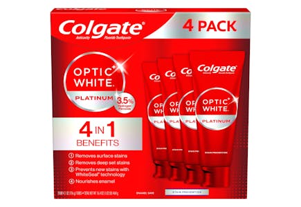 Colgate Toothpaste 4-Pack