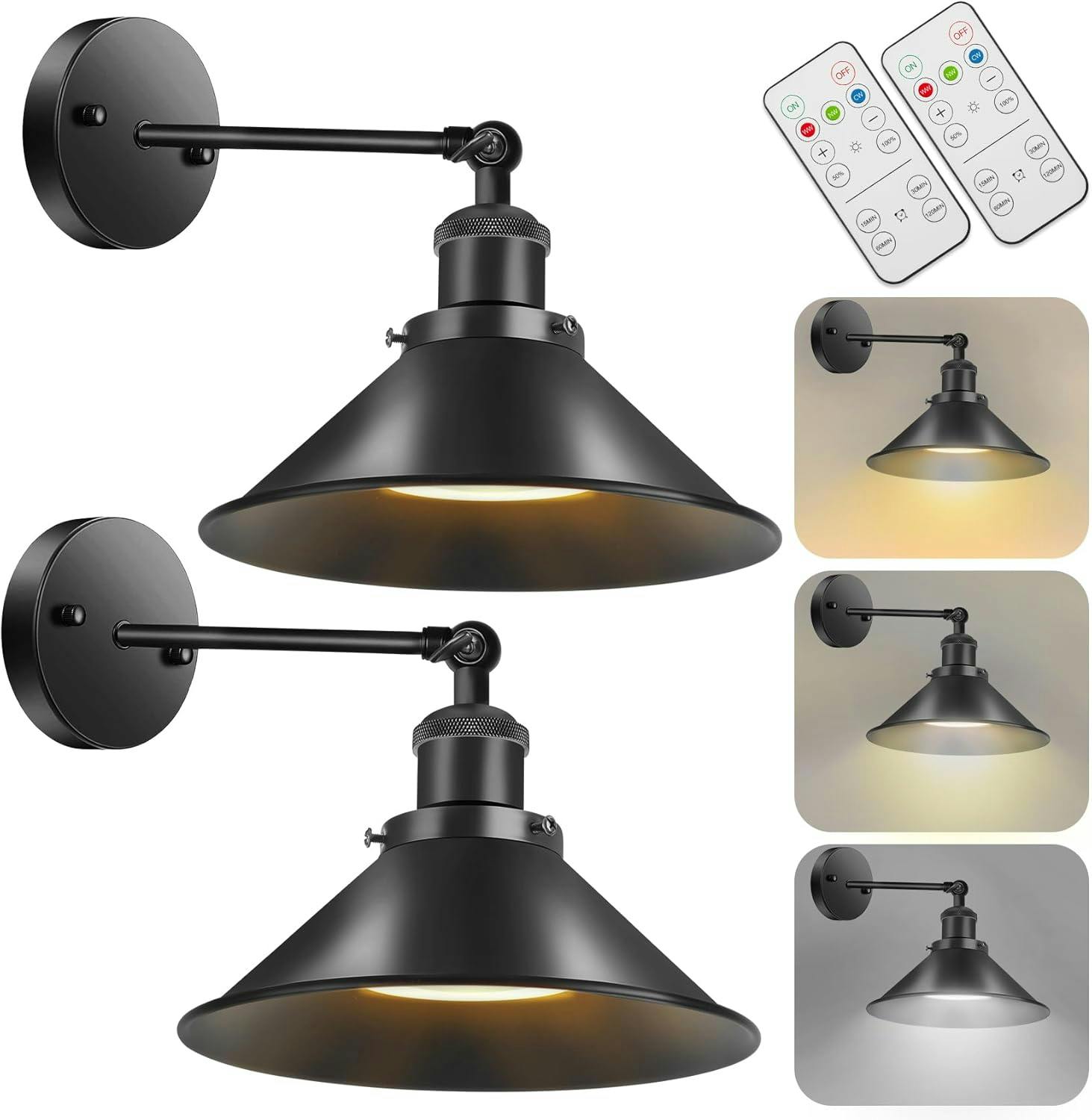 Cordless Wall Sconces