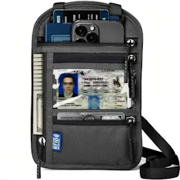 RFID Travel Neck Wallet