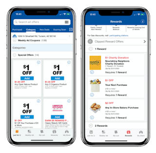Coupons in the Albertsons App