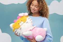 Lowest Price This Month: Hello Kitty Plush, Now $11.97 on Amazon card image